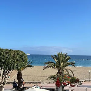 Playa De Las Vistas Los Cristianos Wifi Beach View Appartamento